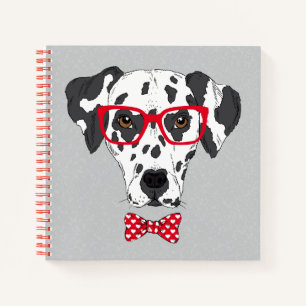 Fashionable Dalmatian Notebook