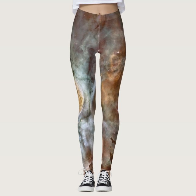 Fashionable leggings in effect Karina Nebula (Front)