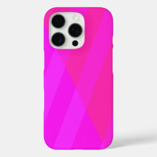 Fashionable Pattern Design in Pink iPhone 16 Pro Case