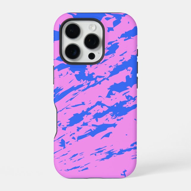Fashionable Pattern Design iPhone Case (Back)