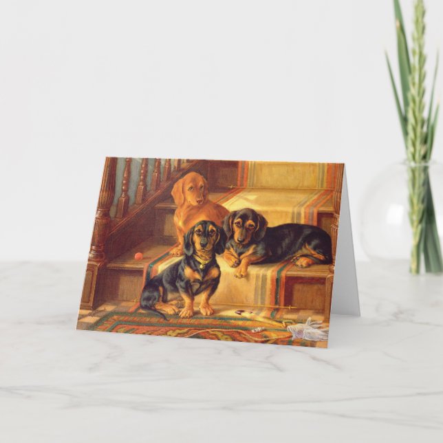 Fashionable Refinities Holiday Card (Front)