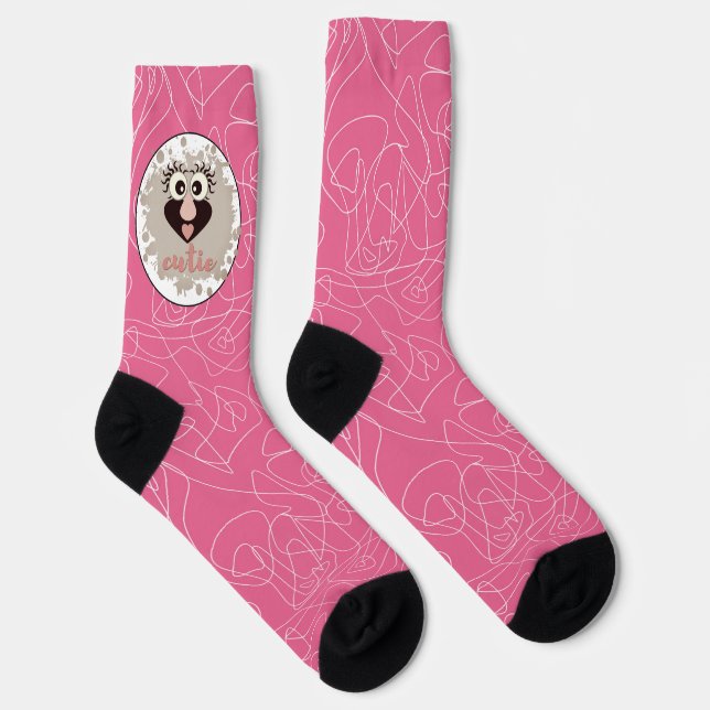 Fashionable socks with a pet goblin (Right)