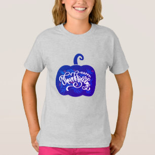 fashionable Text on pumpkin for Thanksgiving  T-Sh T-Shirt