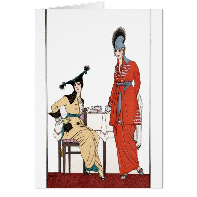 Fashionable Vintage Afternoon Tea (Front)