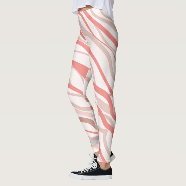 Fashionable Watercolor Leggings for Girls (Left)