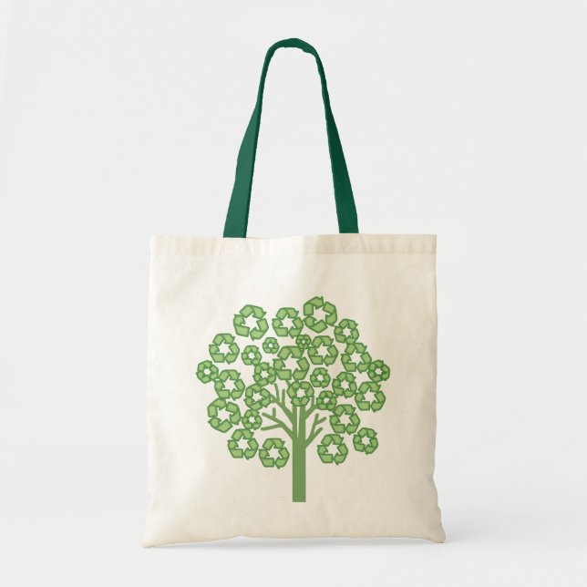 Fashionably Green Tote Bag (Front)