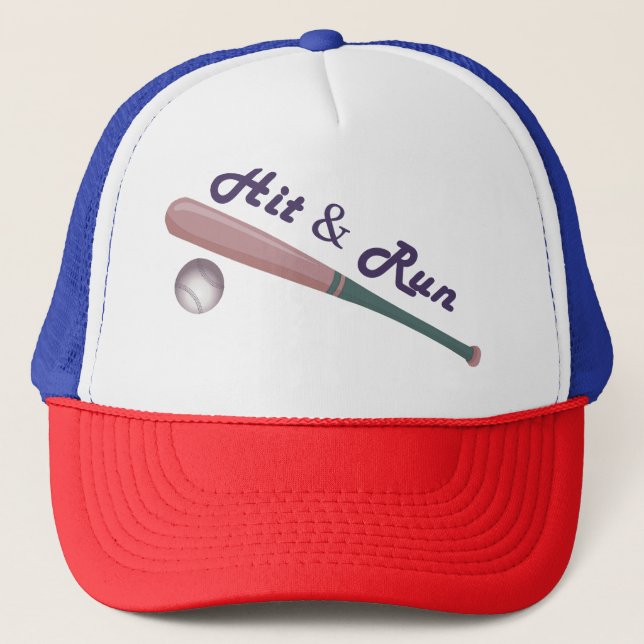 Fashionble Baseball Trucker Hat  (Front)