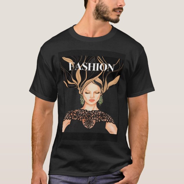 Fashionista Model T-Shirt (Front)
