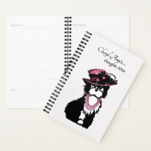 Fashionista Puppy Dog Personalized Planner