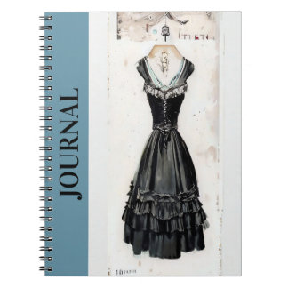 Fashionista's Little Black Dress Journal LBD Art