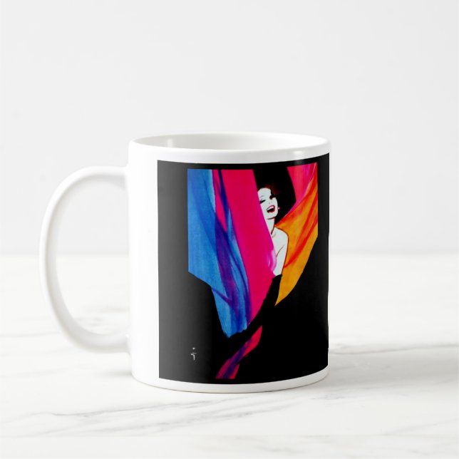 FashionMagCover-RGruauTextiles1 Coffee Mug (Left)
