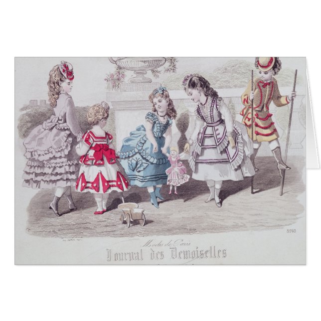 Fashions for Girls, from 'Journal des (Front Horizontal)