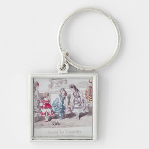 Fashions for Girls, from 'Journal des Keychain