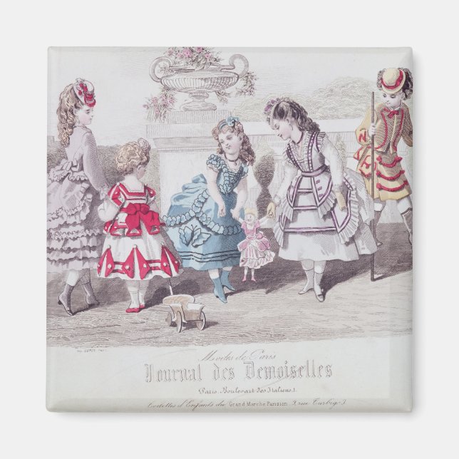 Fashions for Girls, from 'Journal des Magnet (Front)