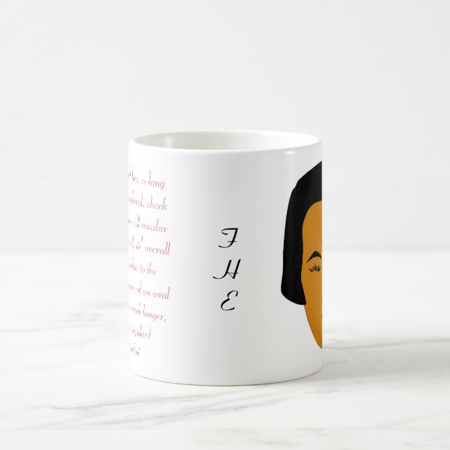 Fashions High End Daily Oblong Face Shape I Magic Mug (Center)