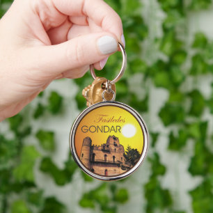 Fasil Enatewa Gondar Ethiopia Keychain