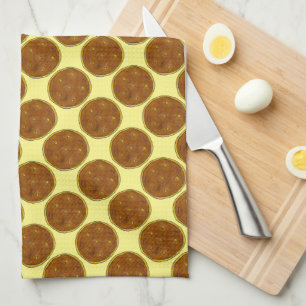 Fasnacht Day Easter Lent Doughnut Fasnachts PA Dut Kitchen Towel