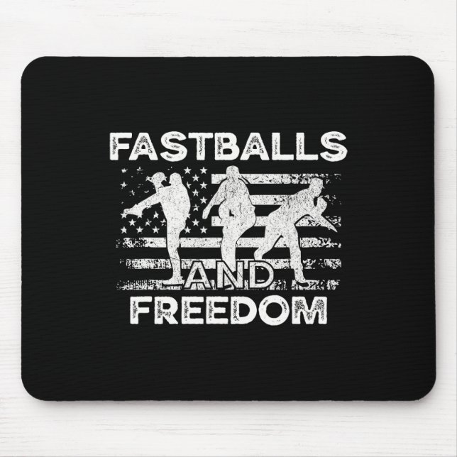 Fast And Freedom Sell Usa Flag  Mouse Pad (Front)