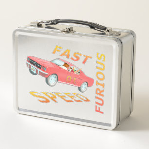 Fast and Speed Furious 01    Metal Lunch Box