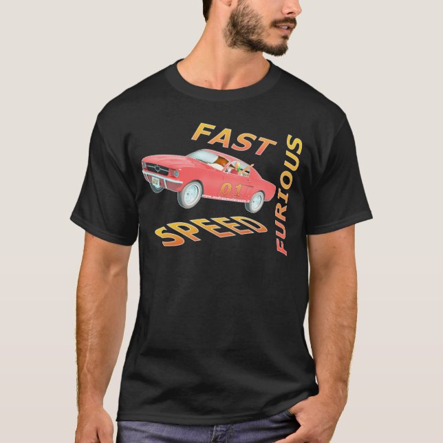Fast and Speed Furious 01  T-Shirt (Front)
