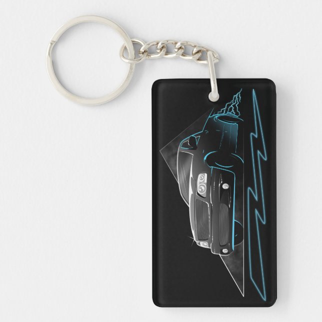 Fast as Lightning Keychain (Front)