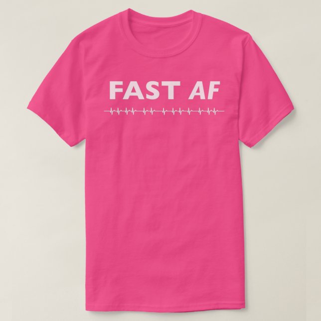 Fast atrial fibrillation T-Shirt (Design Front)