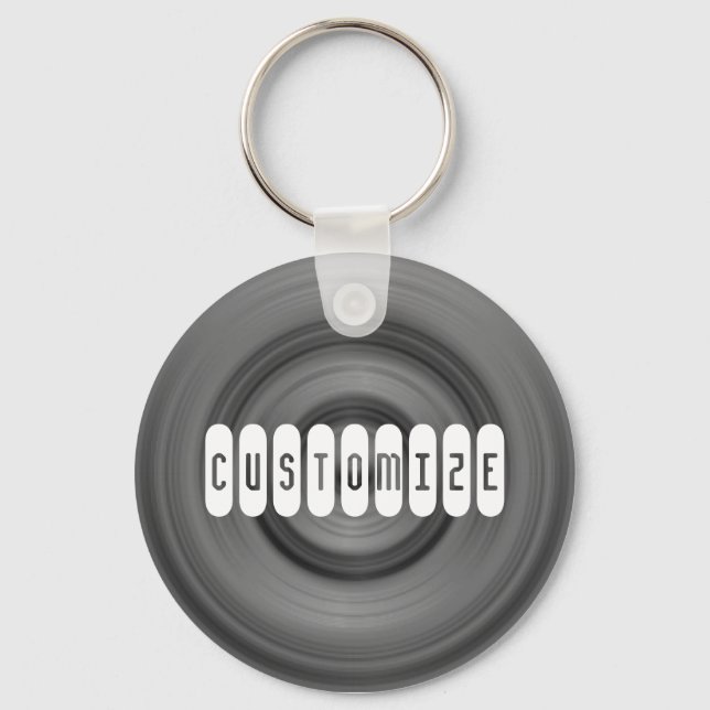Fast Car I - Template Keychain (Front)