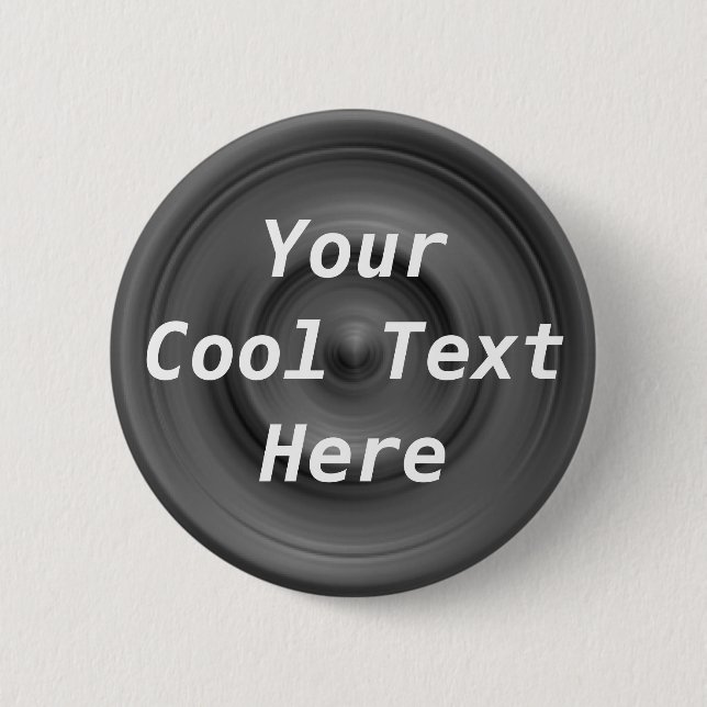 Fast Car II Template 2 Inch Round Button (Front)