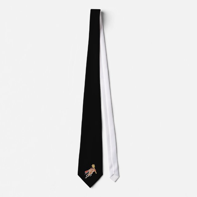fast dust demon devil tie (Front)