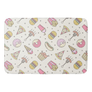 Fast Food Bath Mat