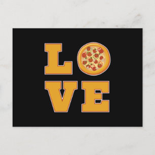Fast Food Burger Cheese Funny Pizza Eat Gift Idea Postcard