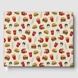 Fast Food Burgers, Fries, Sundaes Guest Book