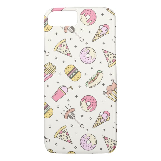 Fast Food Case-Mate iPhone Case (Back)