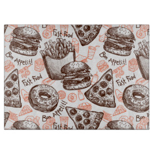 Fast Food Cutting Board