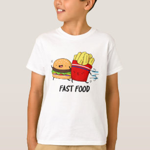 Fast Food Funny Burger And Fries Pun  T-Shirt