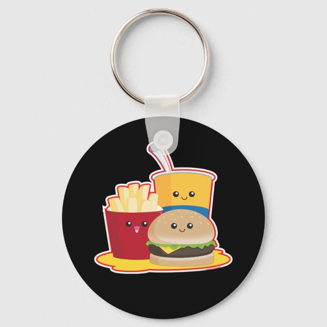 Fast Food Keychain (Front)