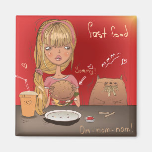 Fast Food Magnet