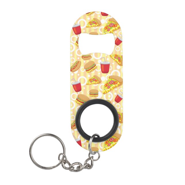 Fast Food Mini Bottle Opener (Front)