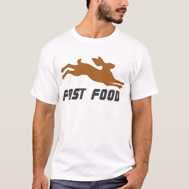 Fast Food: Nature's Quick Bite T-Shirt (Front)