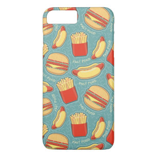 Fast Food Pattern 3 iPhone 8 Plus/7 Plus Case