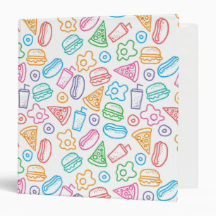 Fast food pattern binder
