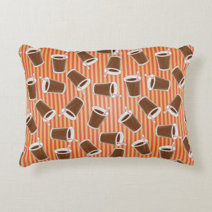 Fast food pattern decorative pillow