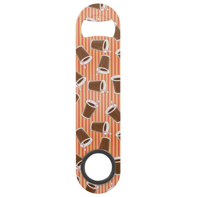 Fast food pattern speed bottle opener (Front)