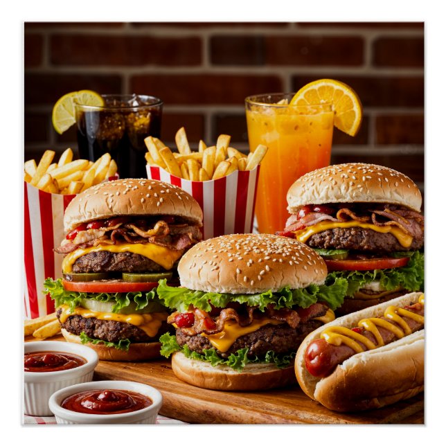 fast food poster (Front)
