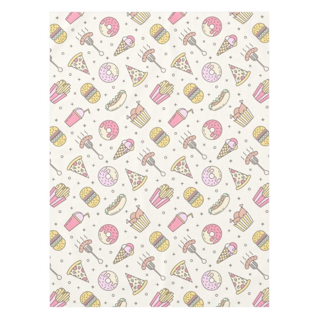 Fast Food Tablecloth (Front)