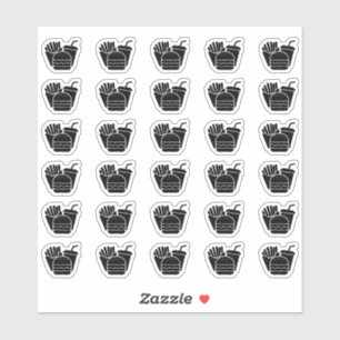 Fast Food Wedding Place Card Food Meal Menu Choice