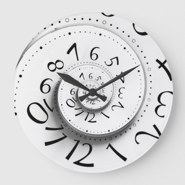 Fast Forward Time Spiral Clock (Front)
