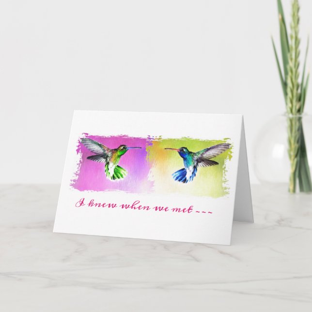 Fast Friends Friendship Greeting Card (Front)