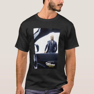 Fast Furious Hobbs Shaw Deckard Movie Poster T-Shirt