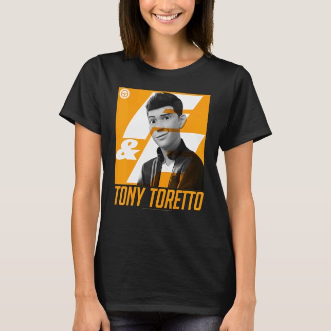 Fast & Furious Spy Racers Tony Toretto Portrait T-Shirt (Front)